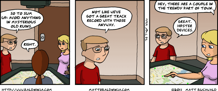 Comic graphic for 2011-03-03: It's Organic