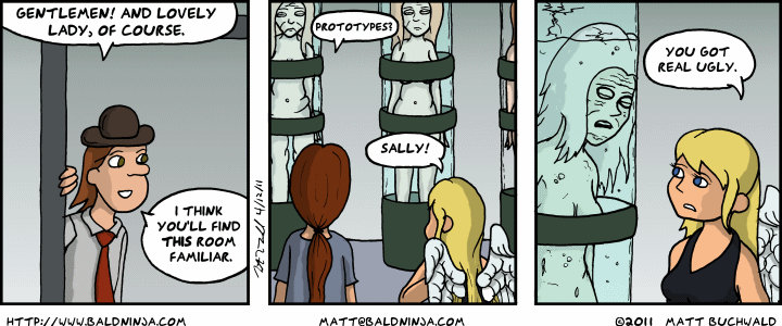 Comic graphic for 2011-04-12: Ugly