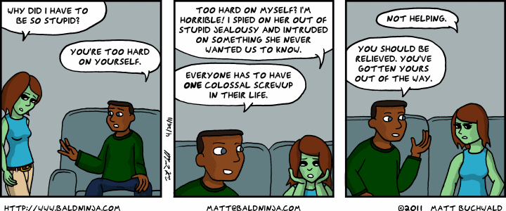 Comic graphic for 2011-04-26: Consoling