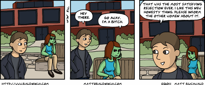 Comic graphic for 2011-05-04: Honesty