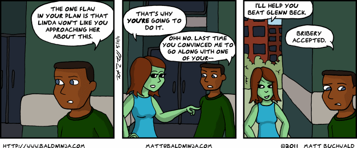 Comic graphic for 2011-05-11: Coerced
