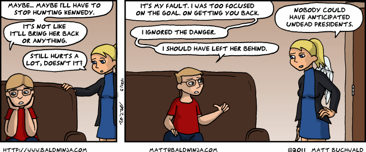 Comic graphic for 2011-06-28: Resigned to the Situation