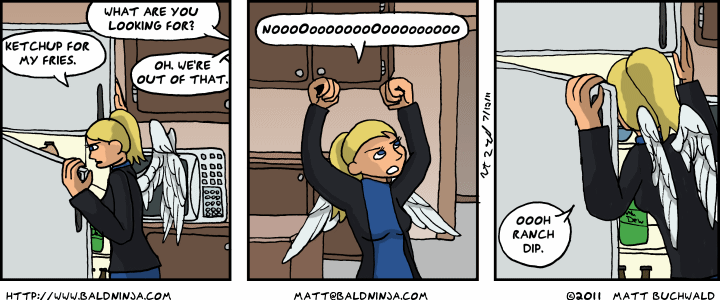 Comic graphic for 2011-07-12: Great Tragedy