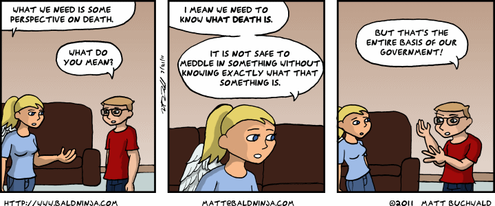 Comic graphic for 2011-07-21: Perspective Needed