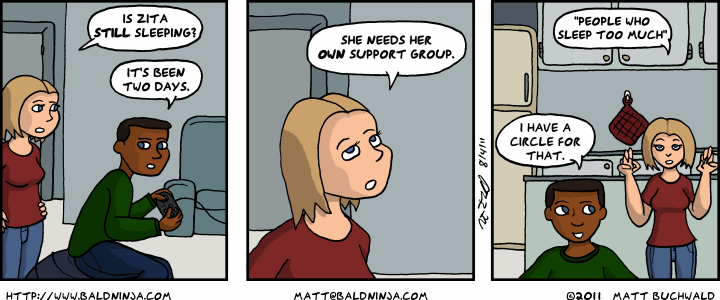Comic graphic for 2011-08-04: I Wrote This When Google+ Was New