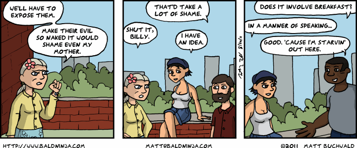 Comic graphic for 2011-08-30: A Plan Forms