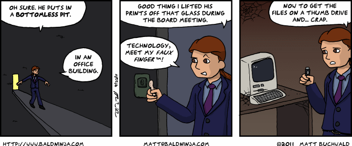 Comic graphic for 2011-09-22: Probably Not Up to Code